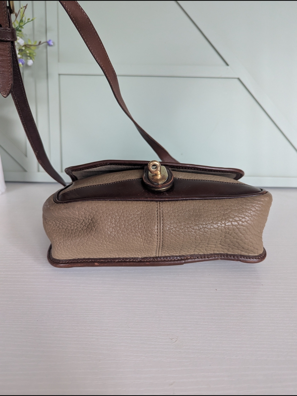 vintage Dooney & Bourke All- Weather Leather (AWL) Carrier Bag - Picture 8 of 14